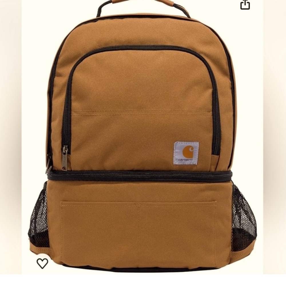 Carhartt Tan Backpack with Black Accents